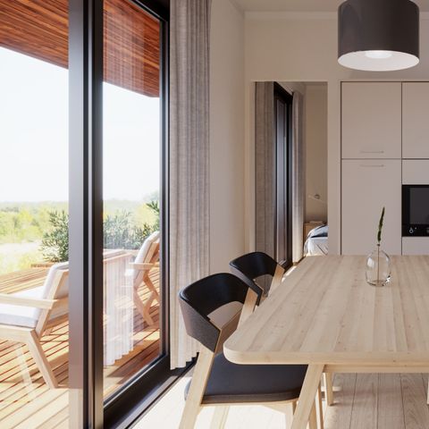 LODGE 4 people - Lodge Serenity 33.9 m² - 2 bedrooms + 2 bathrooms + Terrace + TV