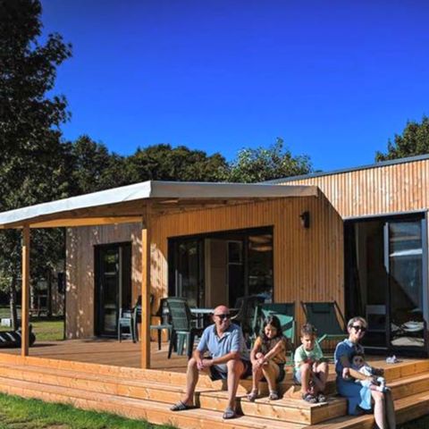 LODGE 4 people - Lodge Serenity 33.9 m² - 2 bedrooms + 2 bathrooms + Terrace + TV