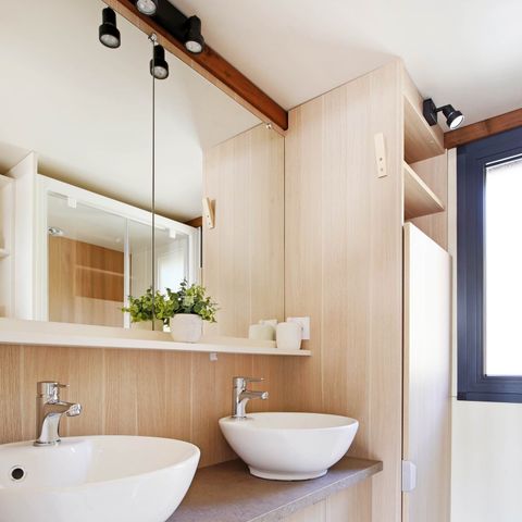 CHALET 4 people - Chalet Portland 35 m² - 3 bedrooms + Covered terrace + TV