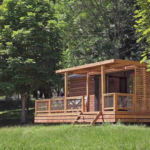 CHALET 4 people - Chalet Portland 35 m² - 3 bedrooms + Covered terrace + TV