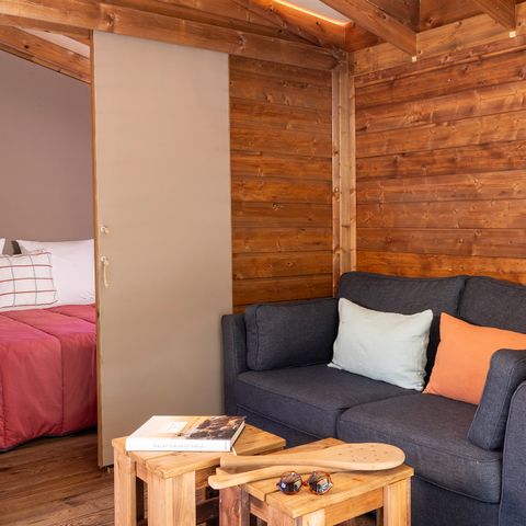 CANVAS AND WOOD TENT 4 people - Cosy Glamping, 2bed, 1bath