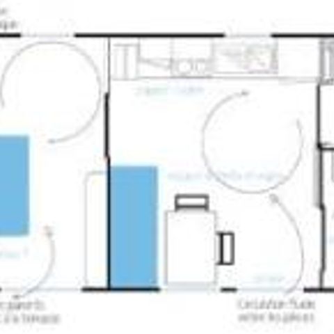 Mobile home 4 persons - PMR (disabled access)
