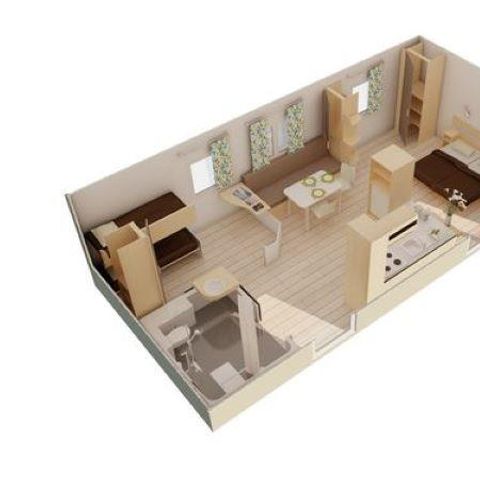 MOBILE HOME 4 people - PMR (disabled access)