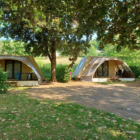 CANVAS AND WOOD TENT 4 people - Coco Sweet