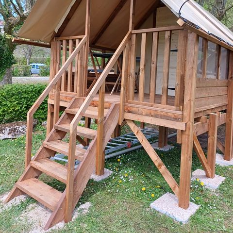 TENT 2 people - Cyclo'Oh lodge tent - Without sanitary facilities