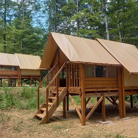 TENT 2 people - Cyclo'Oh lodge tent - Without sanitary facilities