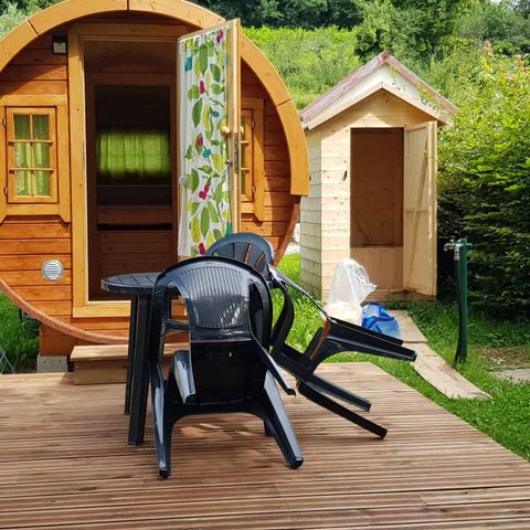 UNUSUAL ACCOMMODATION 2 people - Tonneau accommodation - No sanitary facilities - Dry toilet