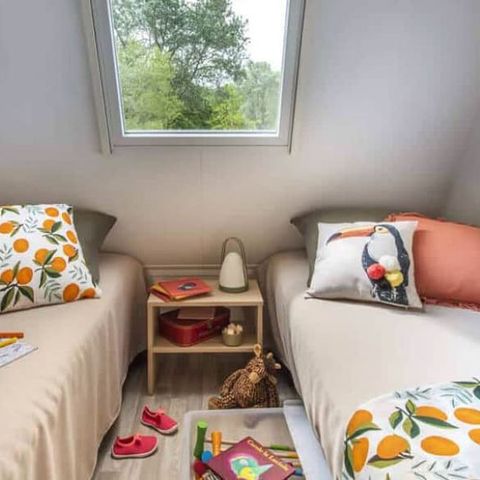 CANVAS AND WOOD TENT 4 people - Accommodation Coco Sweet Family - Without sanitary facilities