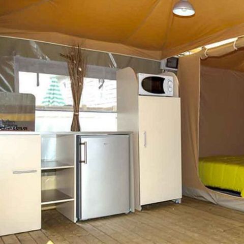 CANVAS BUNGALOW 4 people - Canvas bungalow CARAÏBES 20m² 2 bedrooms (Sunday to Sunday)