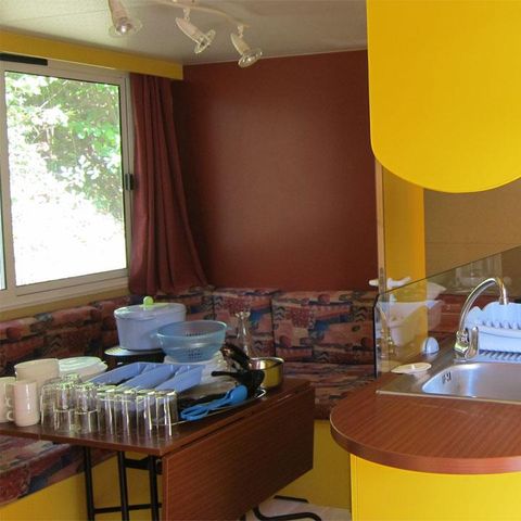 MOBILE HOME 5 people - PRIVILEGE 2 rooms (Wednesday to Wednesday)