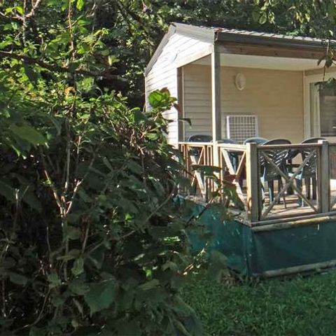 MOBILE HOME 4 people - 2 bedrooms, sleeps 4, integrated terrace, no air conditioning
