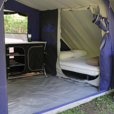 TENT 4 people - Tribu tent - 2 bedrooms - No sanitary facilities