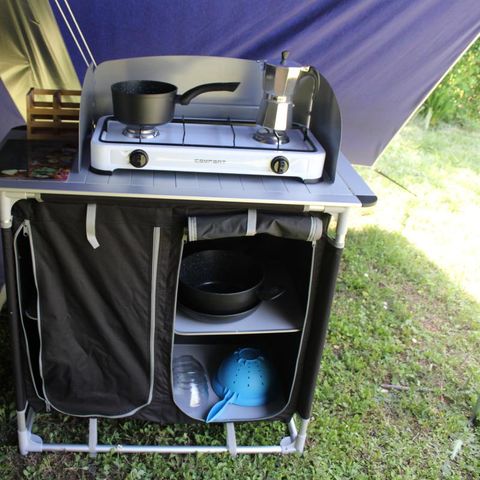 TENT 4 people - Tribu tent - 2 bedrooms - No sanitary facilities