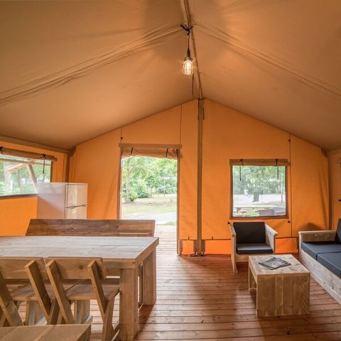 CANVAS AND WOOD TENT 6 people - Lodge PZ995
