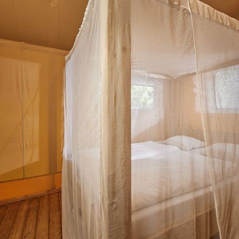CANVAS AND WOOD TENT 6 people - Lodge PZ995