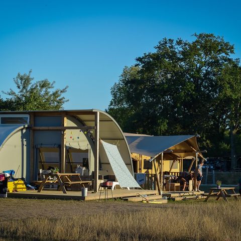 LODGE 5 people - Panorama with private sanitary facilities