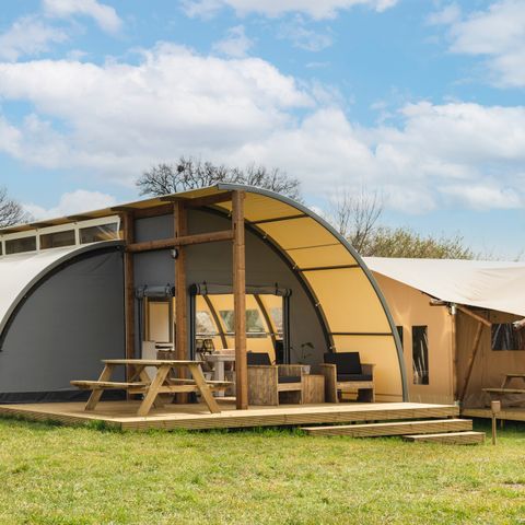 LODGE 5 people - Panorama with private sanitary facilities