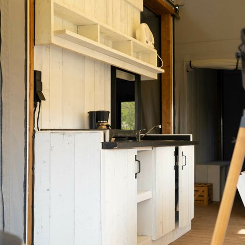 LODGE 5 people - Panorama with private sanitary facilities