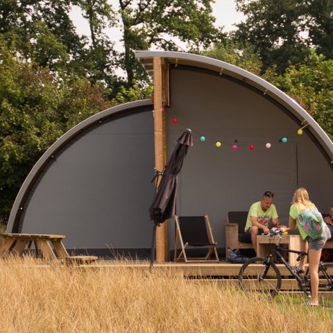 LODGE 5 people - Panorama with private sanitary facilities