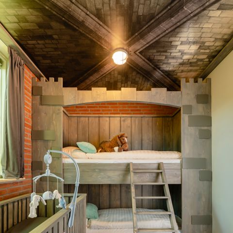 BUNGALOW 5 people - Baby & children's bungalow 'Knights & Princesses' with sauna & bubble bath
