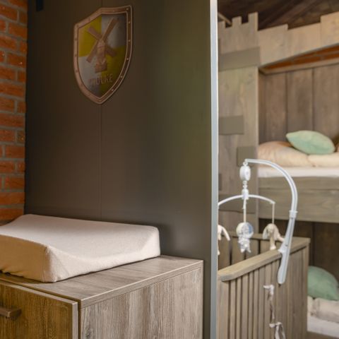 BUNGALOW 5 people - Baby & children's bungalow 'Knights & Princesses' with sauna & bubble bath