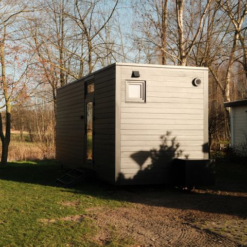 Bungalow 2 persons - Mirror house on the Regge with bubble tub and panoramic view