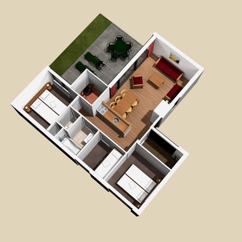 BUNGALOW 6 people - Comfort MD2413