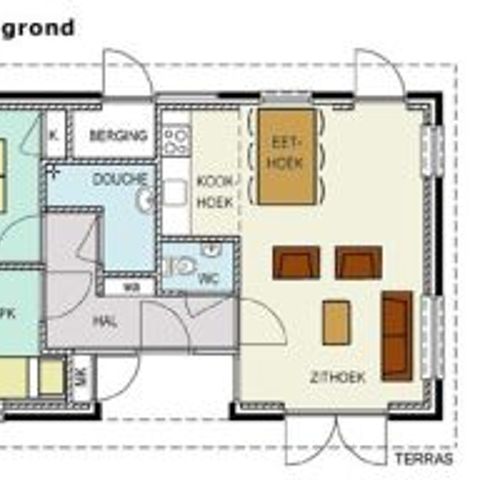 Bungalow 4 persons - Barn