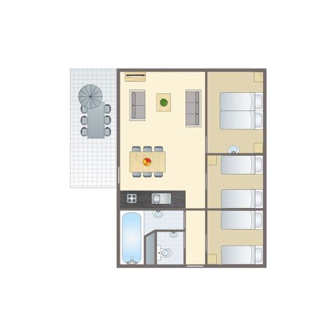 HOUSE 18 people - 18C person reunion bungalow