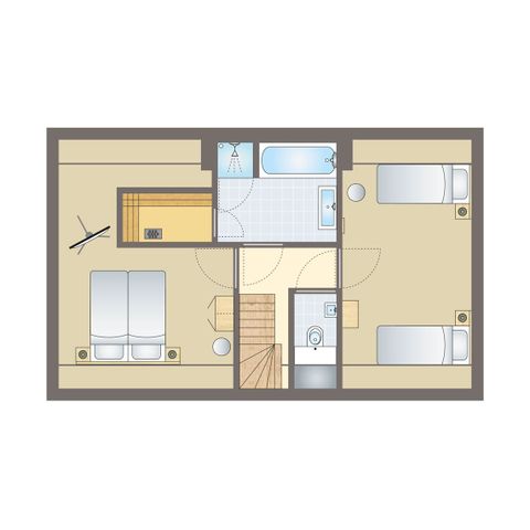 Bungalow 6 persons - 6EL
