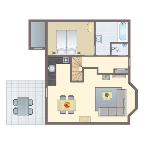 Bungalow 4 persons - 4L1