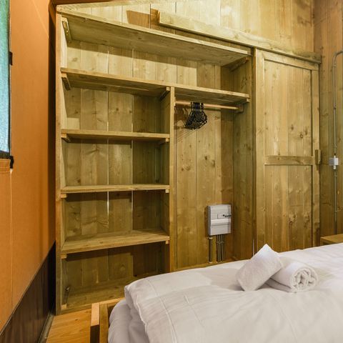 Canvas and wooden tent 6 persons - 6ST