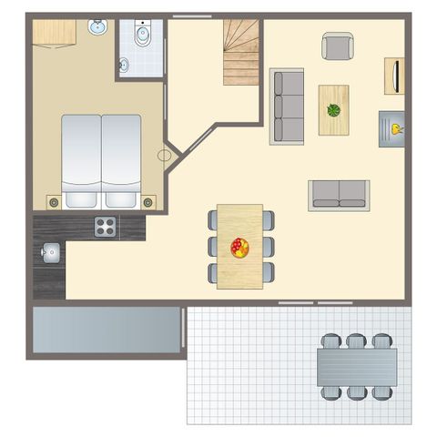 BUNGALOW 6 people - 6B2