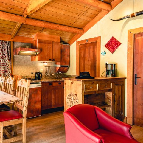 House 6 persons - Special - Cowboy Cottage (max. 2 adults)
