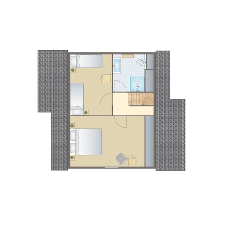 Bungalow 4 persons - 4-persoons kinderwoning