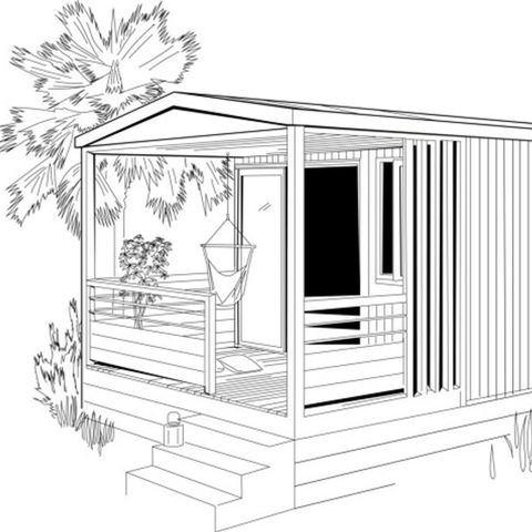CHALET 4 people - 2+2 (up to 12 years) Goudhaver