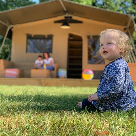 CANVAS AND WOOD TENT 6 people - Family lodge