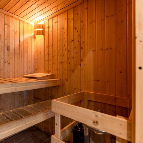 Group accommodation 10 persons - Pavilion l'etage Sauna