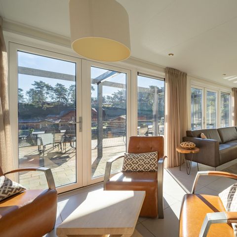Group accommodation 10 persons - Pavilion l'etage Sauna