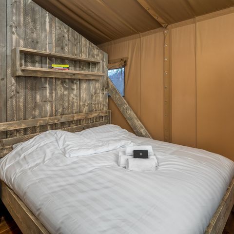 Canvas and wooden tent 6 persons - 6A