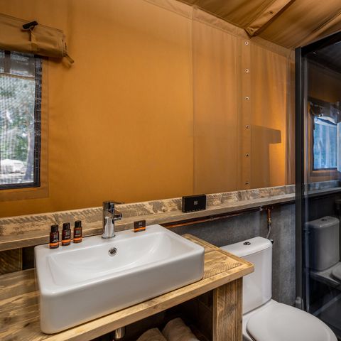 CANVAS AND WOOD TENT 6 people - 6A