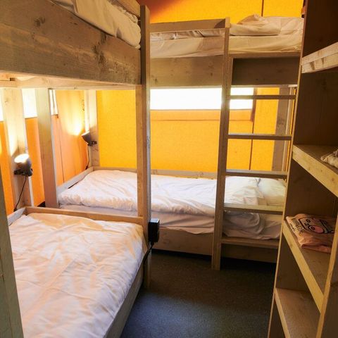 CANVAS AND WOOD TENT 6 people - XL