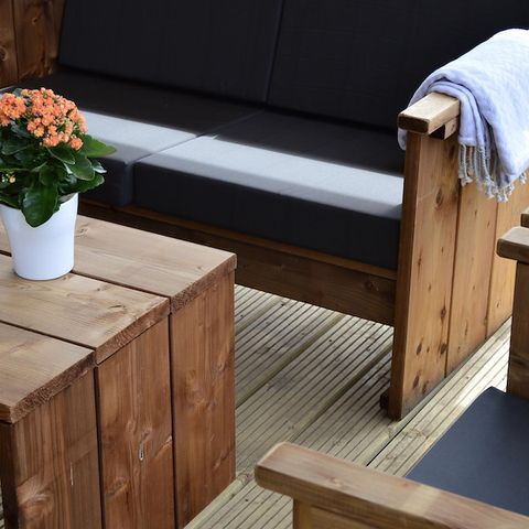 CANVAS AND WOOD TENT 6 people - Up