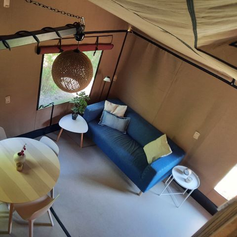 Canvas and wooden tent 4 persons - Wander Lodge