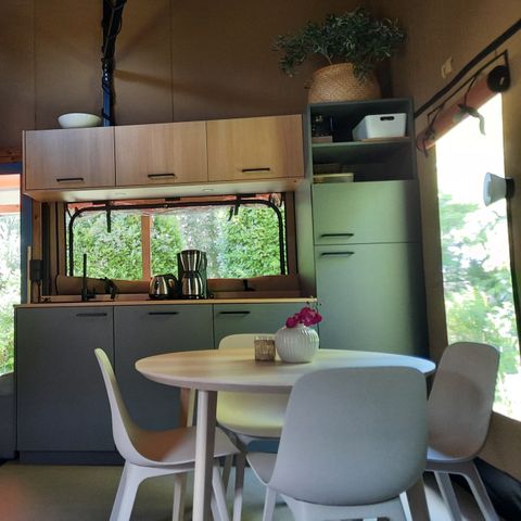 CANVAS AND WOOD TENT 4 people - Wander Lodge