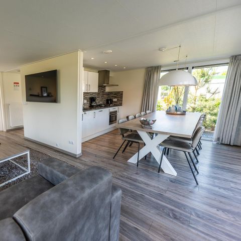 Group accommodation 10 persons - Pavilion l'etage Sauna 10