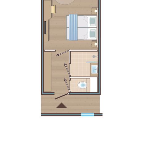 BEDROOM 2 people - Premium ZV1601