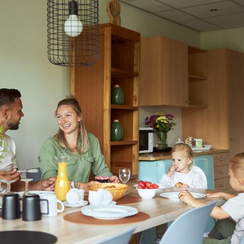 BUNGALOW 6 people - Badger incl. entrance Safaripark Beekse Bergen