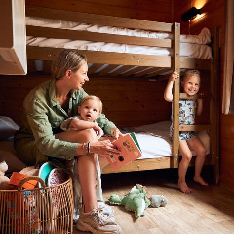 BUNGALOW 6 people - Damhert Kids incl. sauna and incl. entrance Safaripark Beekse Bergen