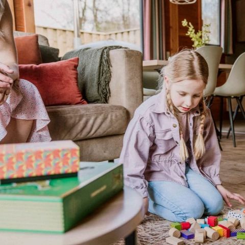 BUNGALOW 6 people - Children's bungalow Damhert incl. Sauna